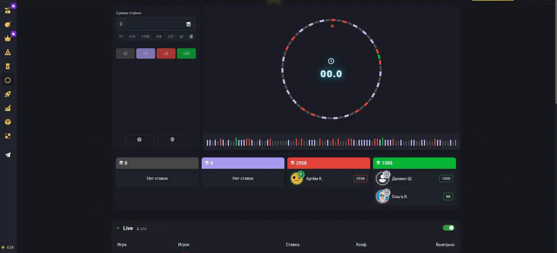 VIP-зал и высокие ставки в казино